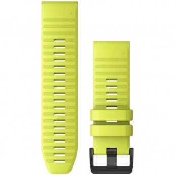 Ремешок для смарт часов GARMIN QUICKFIT BAND 26MM AMP YELLOW SILICONE