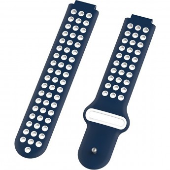 Ремешок сменный для GARMIN FORERUNNER 735 (Тёмно-синий)